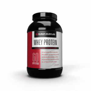 Clean Muscles WHEY PROTEIN | PREMIUM WHEY PROTEIN BLEND | 60 Servings | Rich Chocolate Flavor