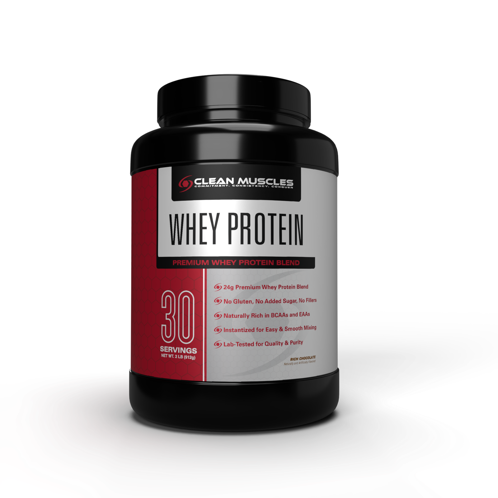 clean muscles whey protein