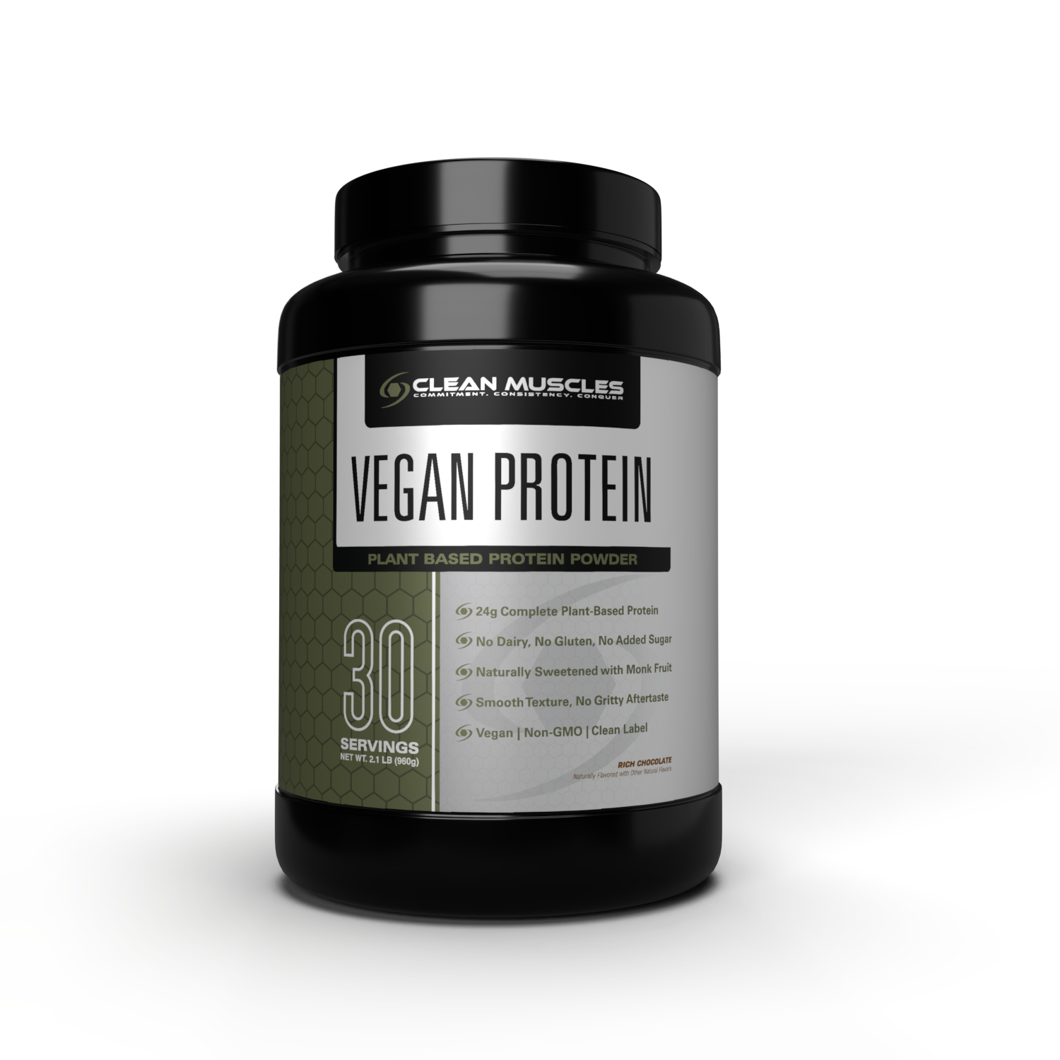 Clean muscles vegan protein